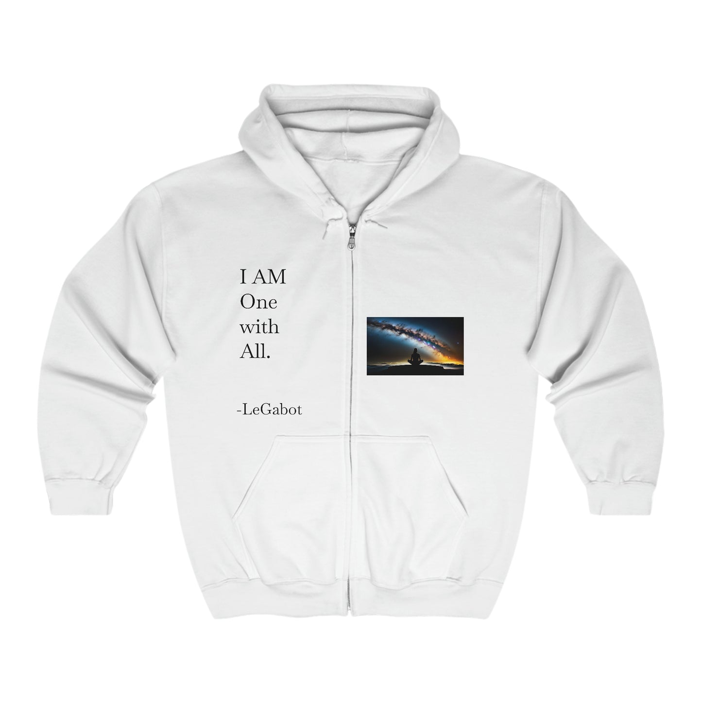 One With All Unisex Heavy Blend™ Full Zip Hooded Sweatshirt