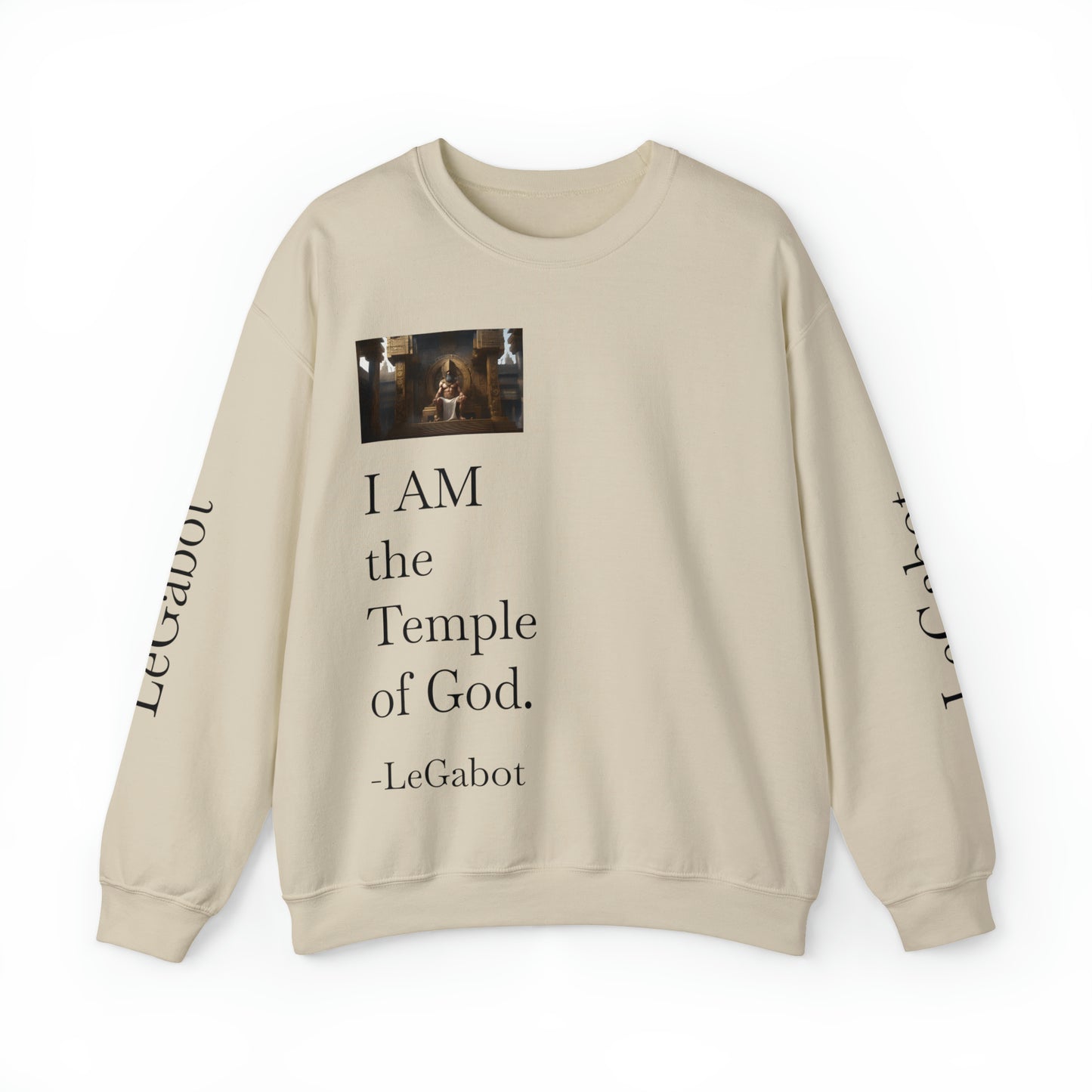 Temple of God Unisex Heavy Blend™ Crewneck Sweatshirt