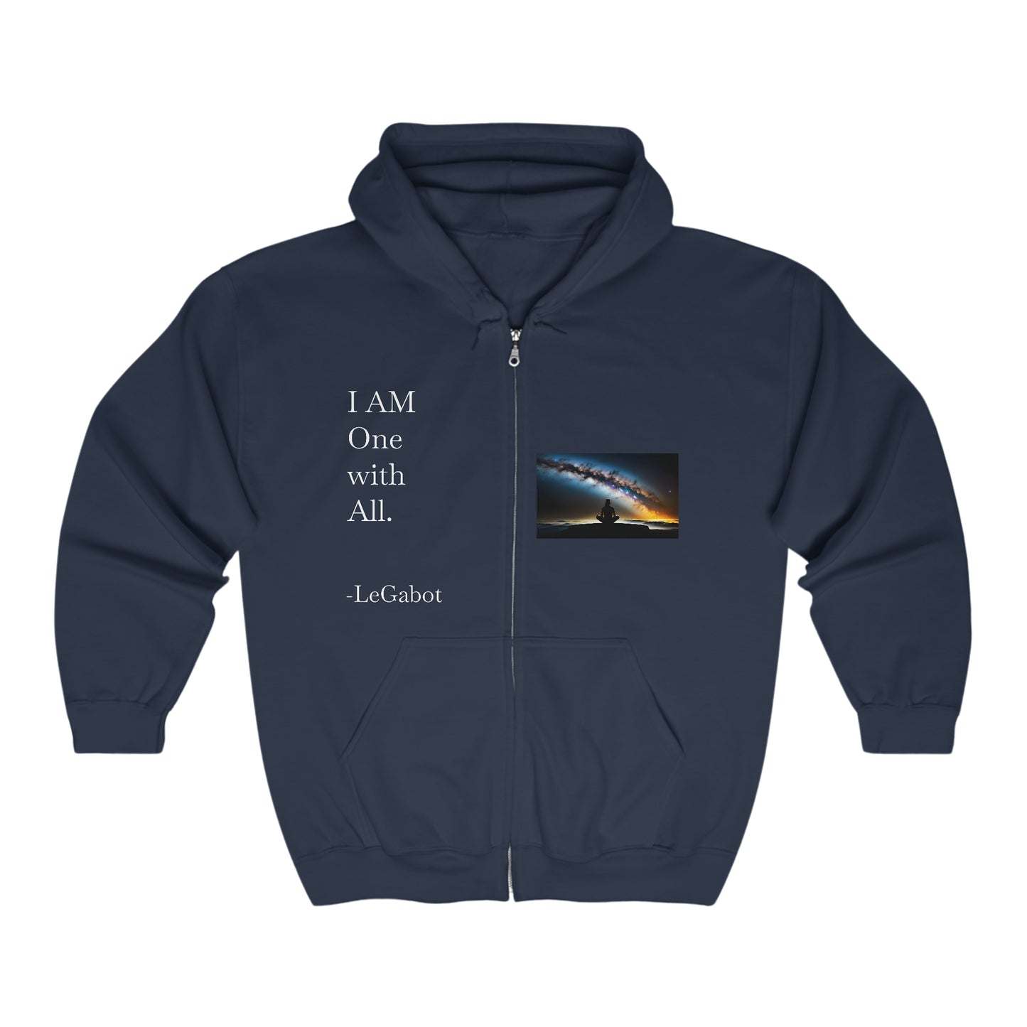 One With All Unisex Heavy Blend™ Full Zip Hooded Sweatshirt