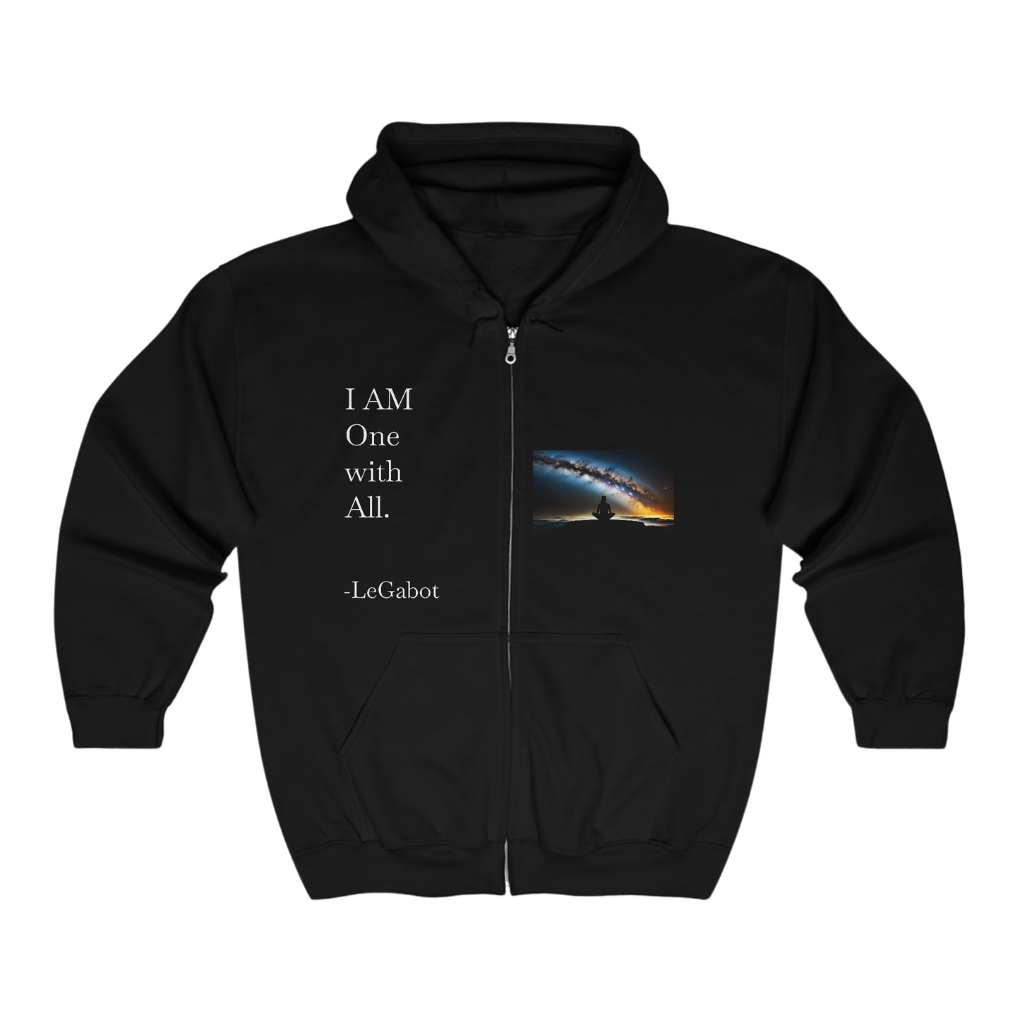 One With All Unisex Heavy Blend™ Full Zip Hooded Sweatshirt