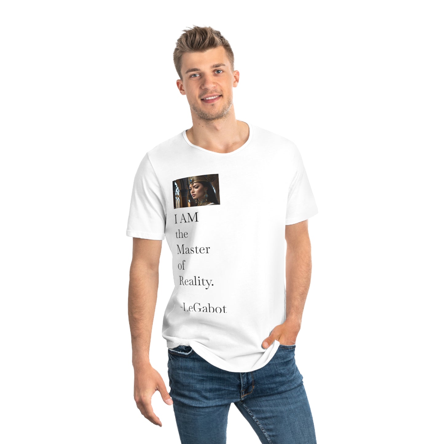 ''Master of Reality'' Men's Jersey Curved Hem Tee