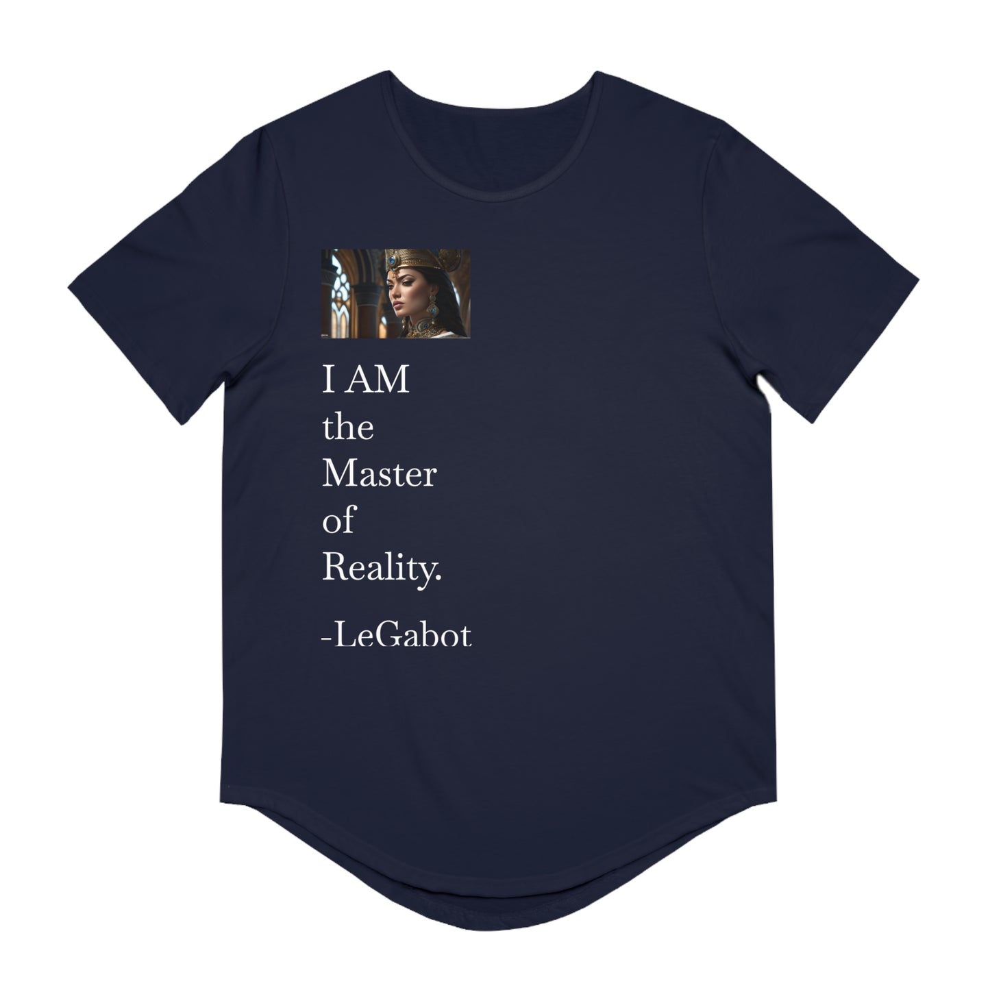 ''Master of Reality'' Men's Jersey Curved Hem Tee