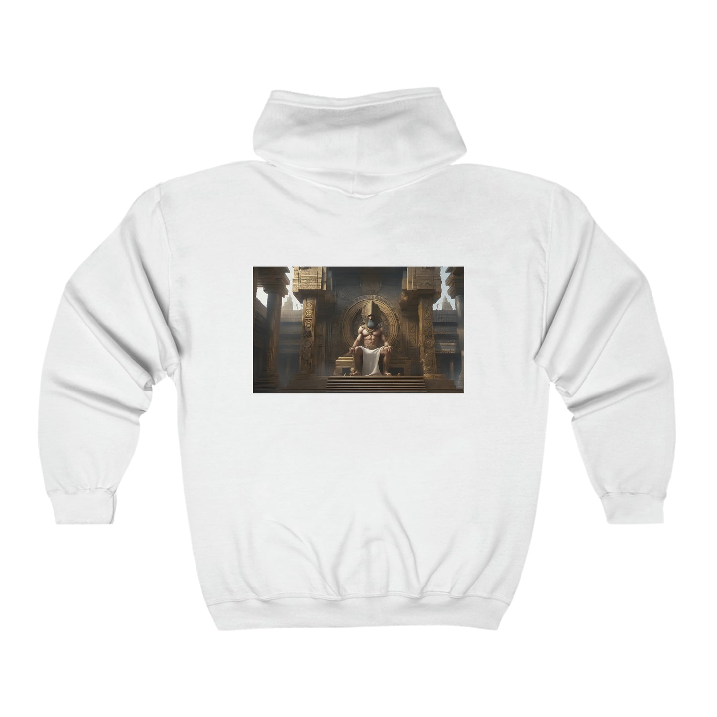 Temple Of God Unisex Heavy Blend™ Full Zip Hooded Sweatshirt