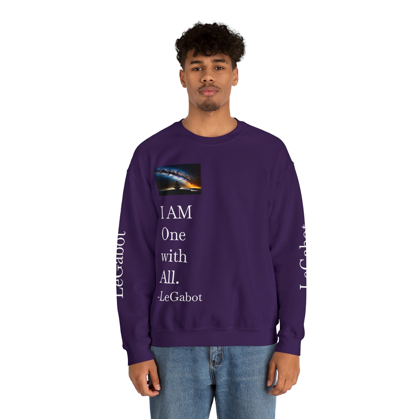 One with All Unisex Heavy Blend™ Crewneck Sweatshirt