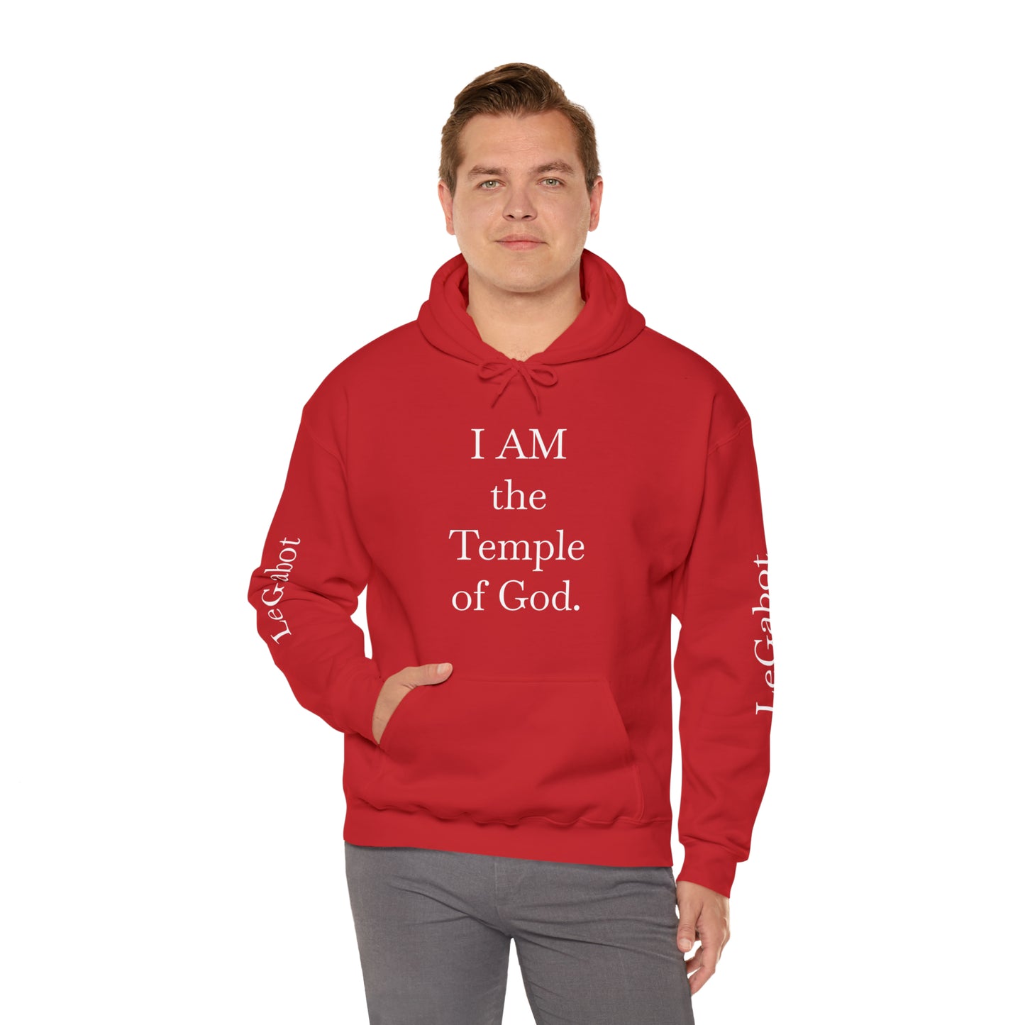 Temple of God Unisex Heavy Blend™ Hooded Sweatshirt