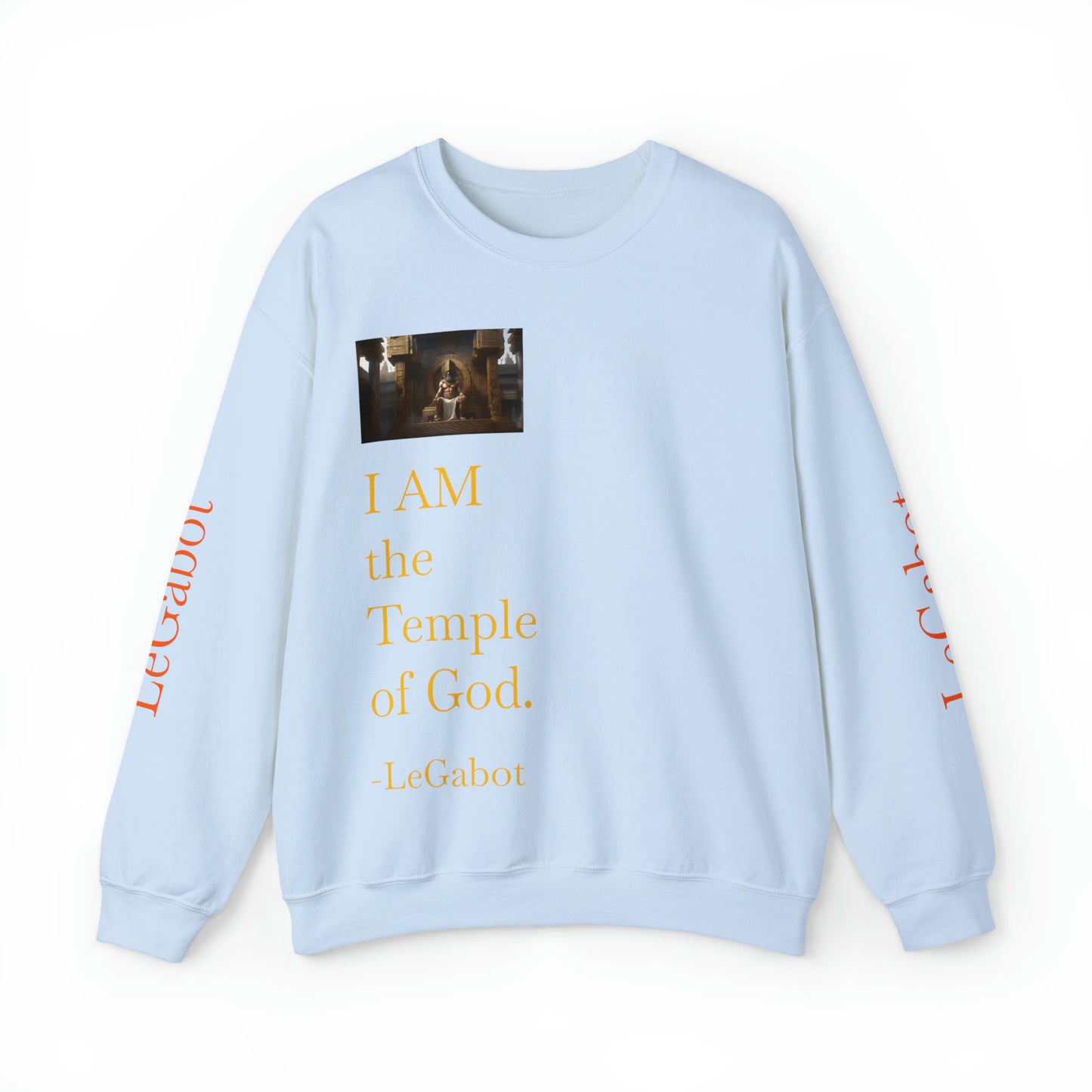 Temple of God Unisex Heavy Blend™ Crewneck Sweatshirt