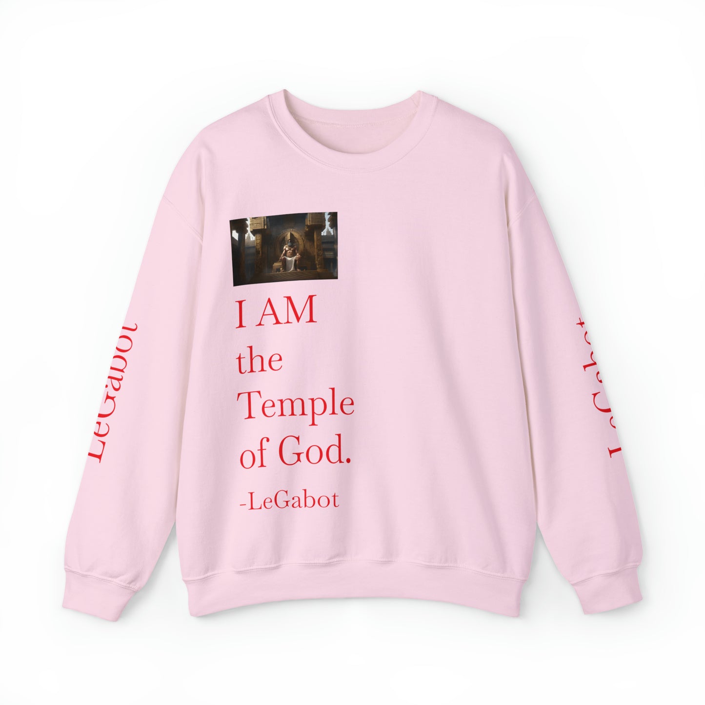 Temple of God Unisex Heavy Blend™ Crewneck Sweatshirt