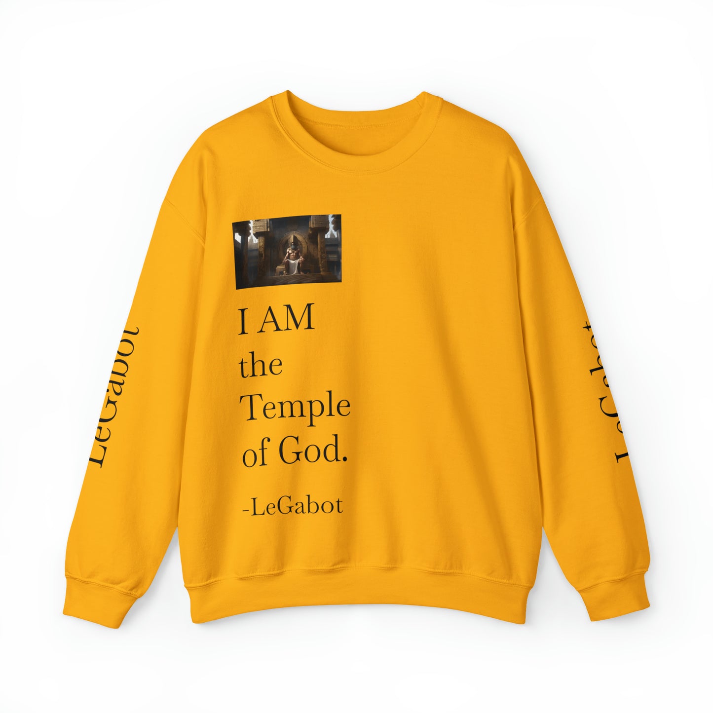 Temple of God Unisex Heavy Blend™ Crewneck Sweatshirt