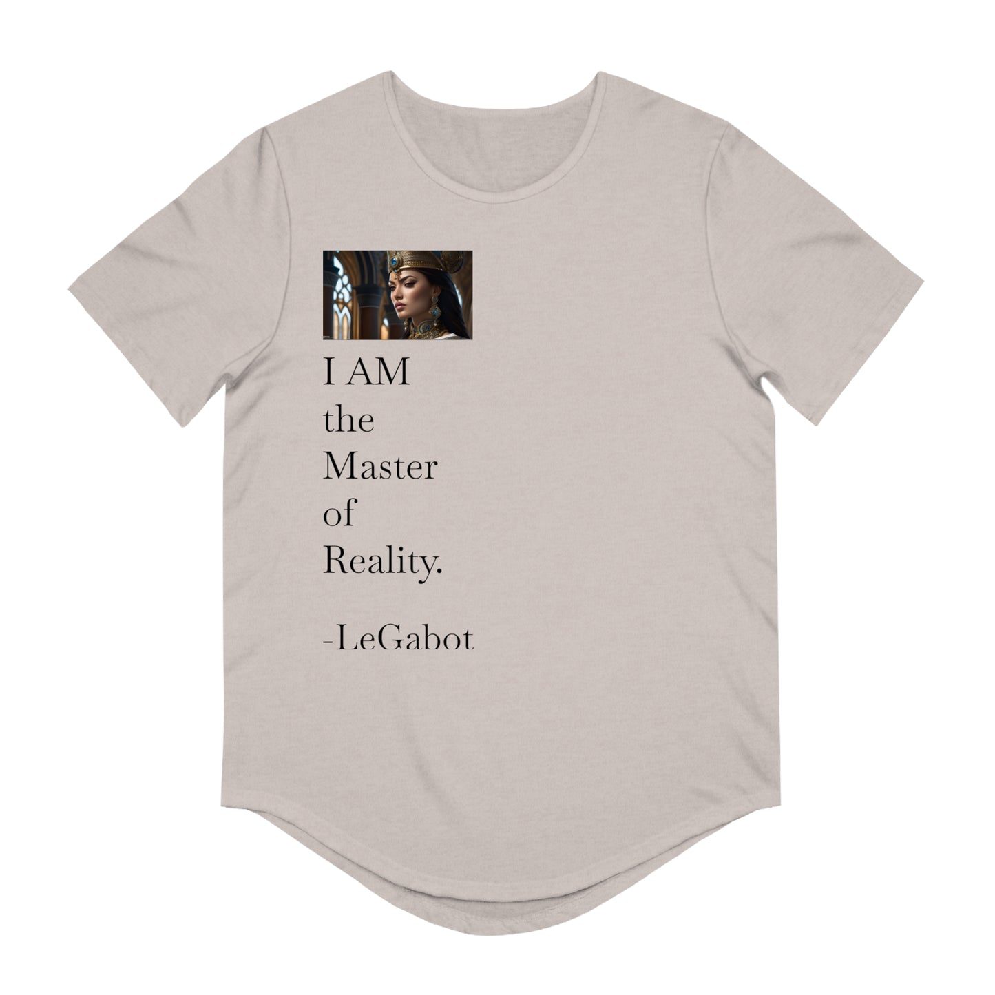 ''Master of Reality'' Men's Jersey Curved Hem Tee