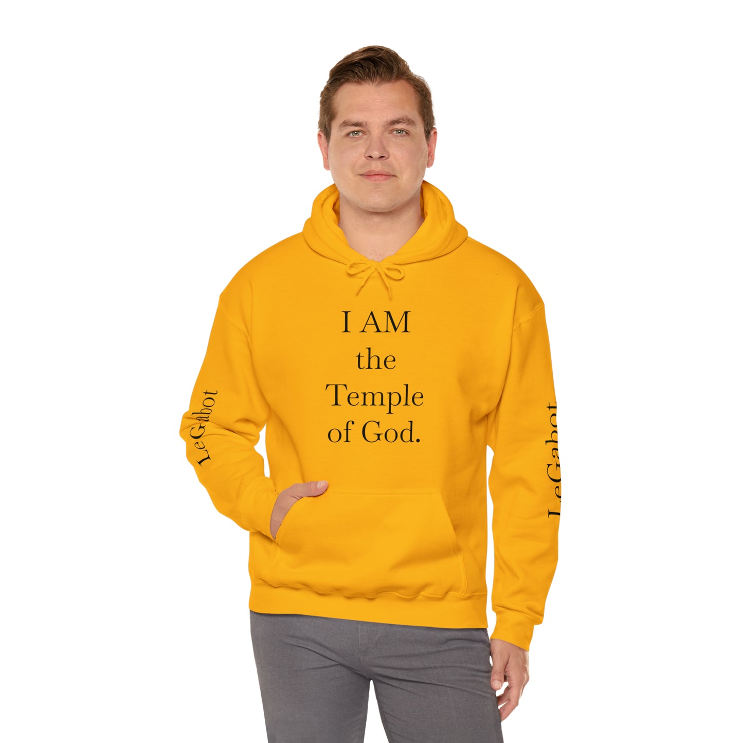 Temple of God Unisex Heavy Blend™ Hooded Sweatshirt