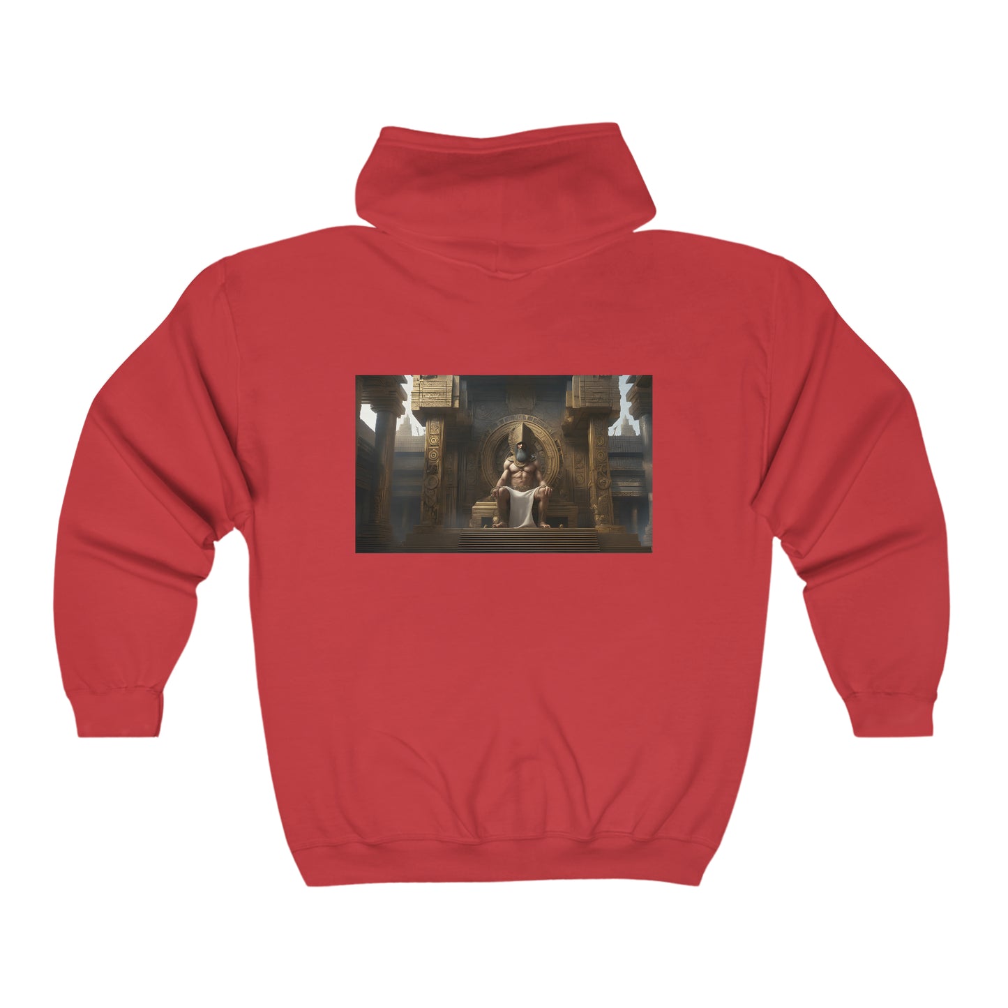 Temple Of God Unisex Heavy Blend™ Full Zip Hooded Sweatshirt