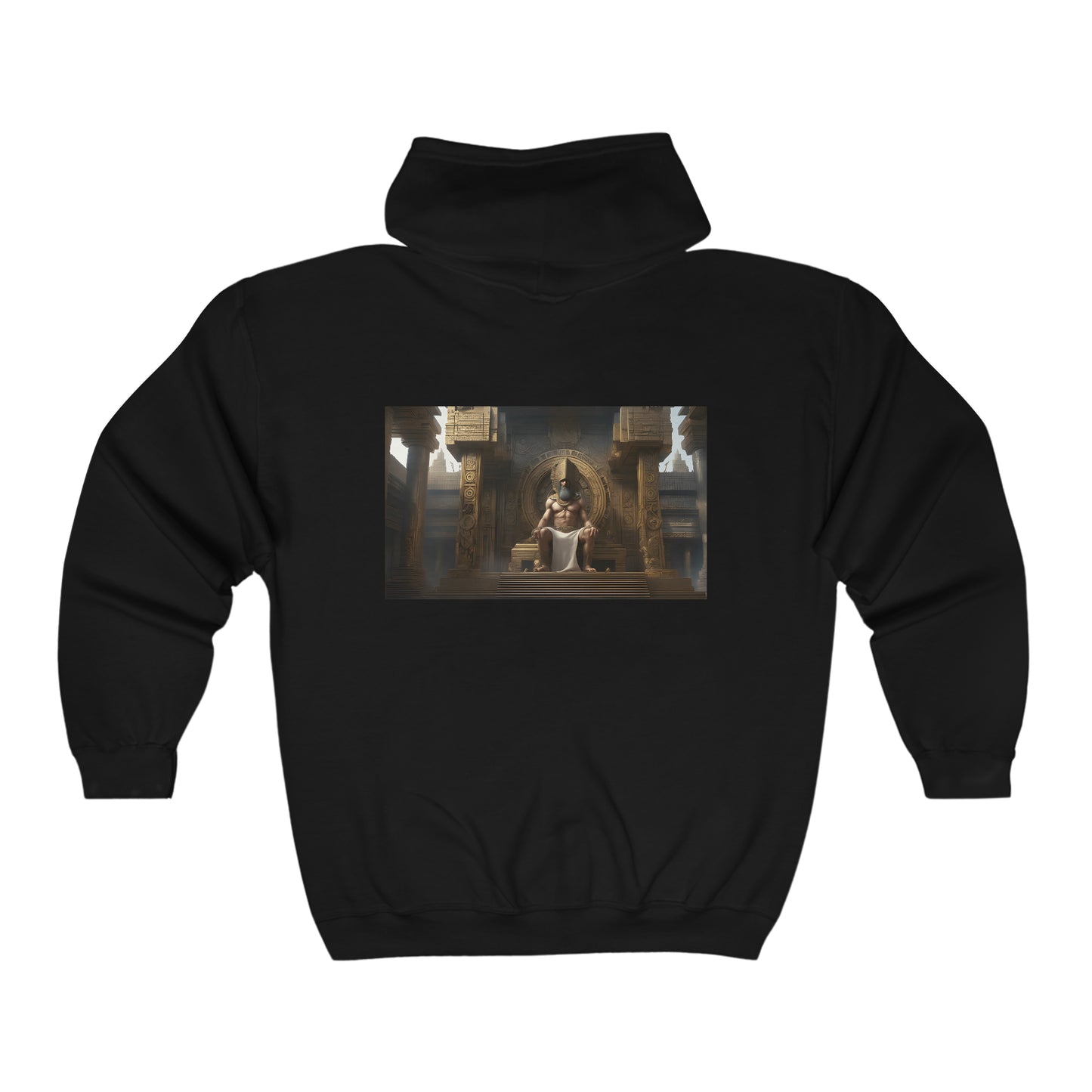 Temple Of God Unisex Heavy Blend™ Full Zip Hooded Sweatshirt