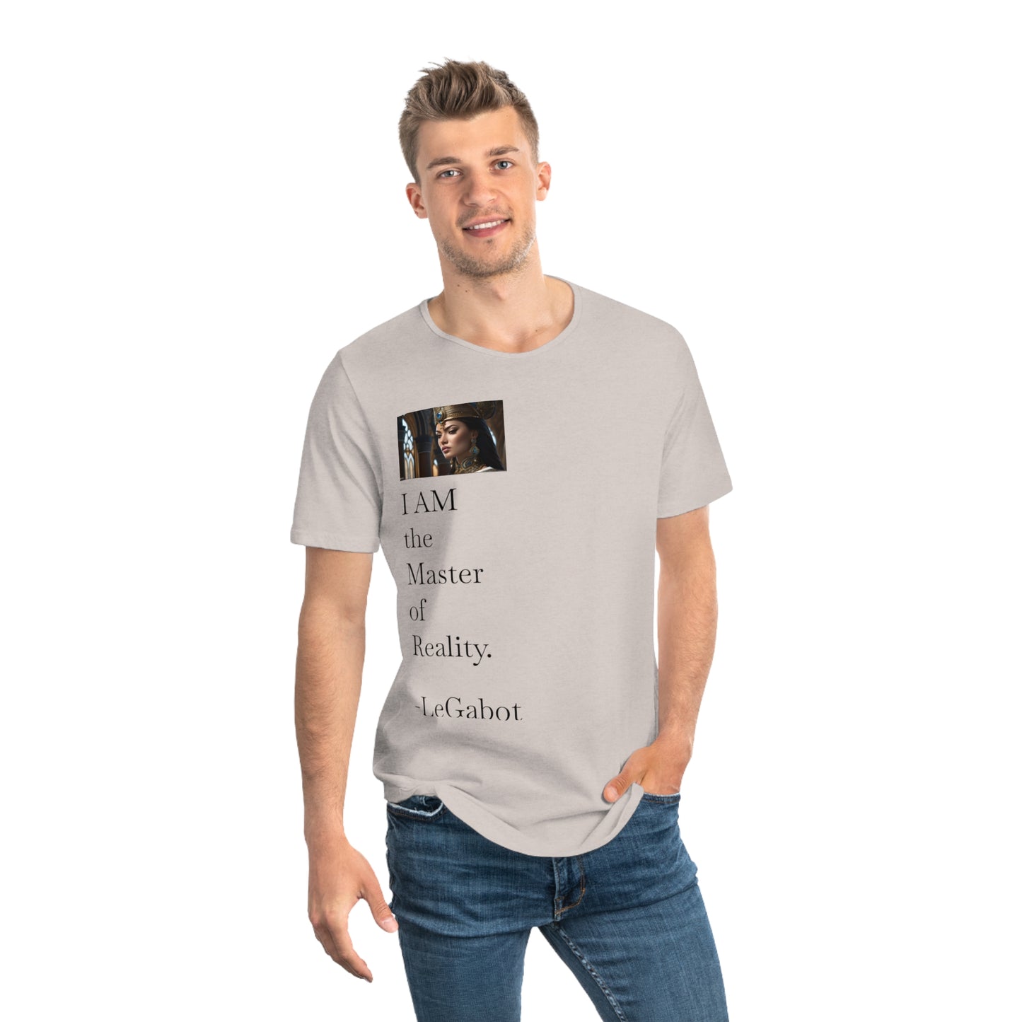 ''Master of Reality'' Men's Jersey Curved Hem Tee
