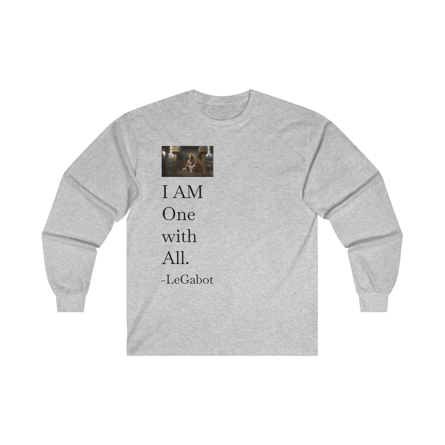 One with All Ultra Cotton Long Sleeve Tee
