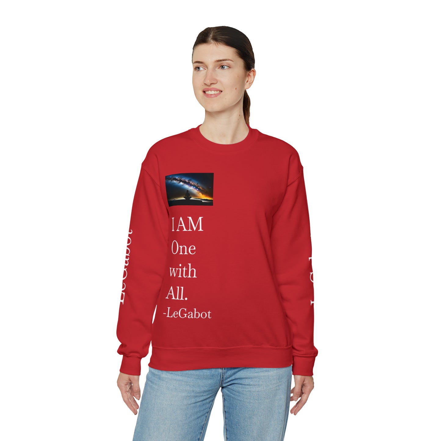 One with All Unisex Heavy Blend™ Crewneck Sweatshirt