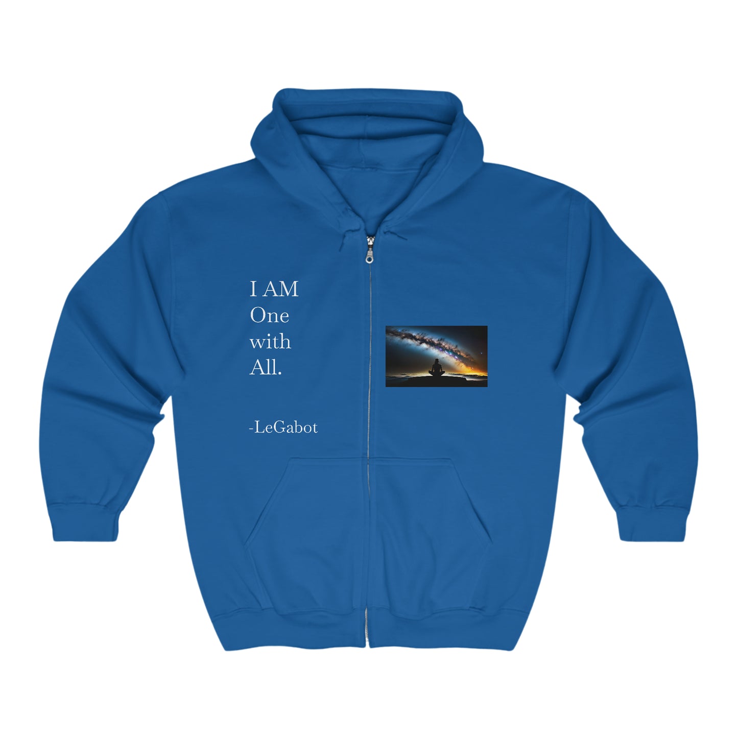 One With All Unisex Heavy Blend™ Full Zip Hooded Sweatshirt