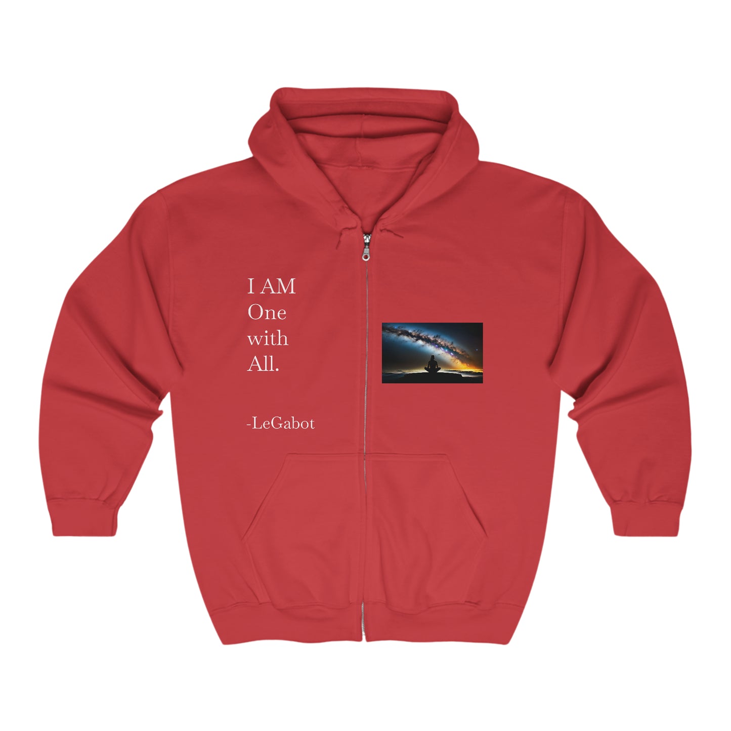 One With All Unisex Heavy Blend™ Full Zip Hooded Sweatshirt