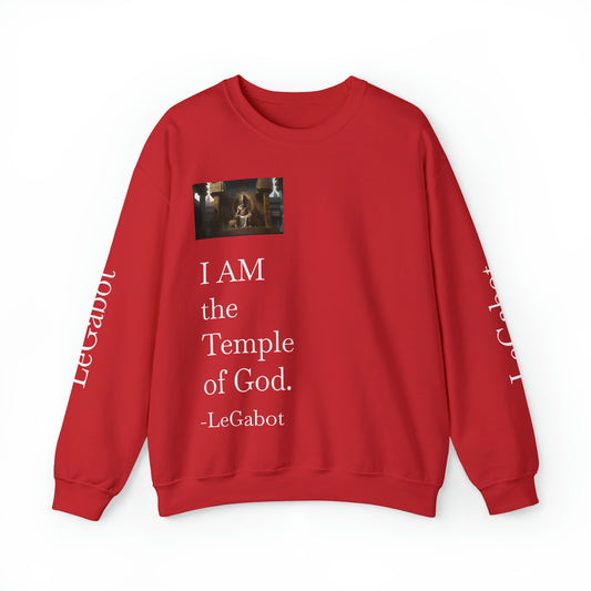 Temple of God Unisex Heavy Blend™ Crewneck Sweatshirt