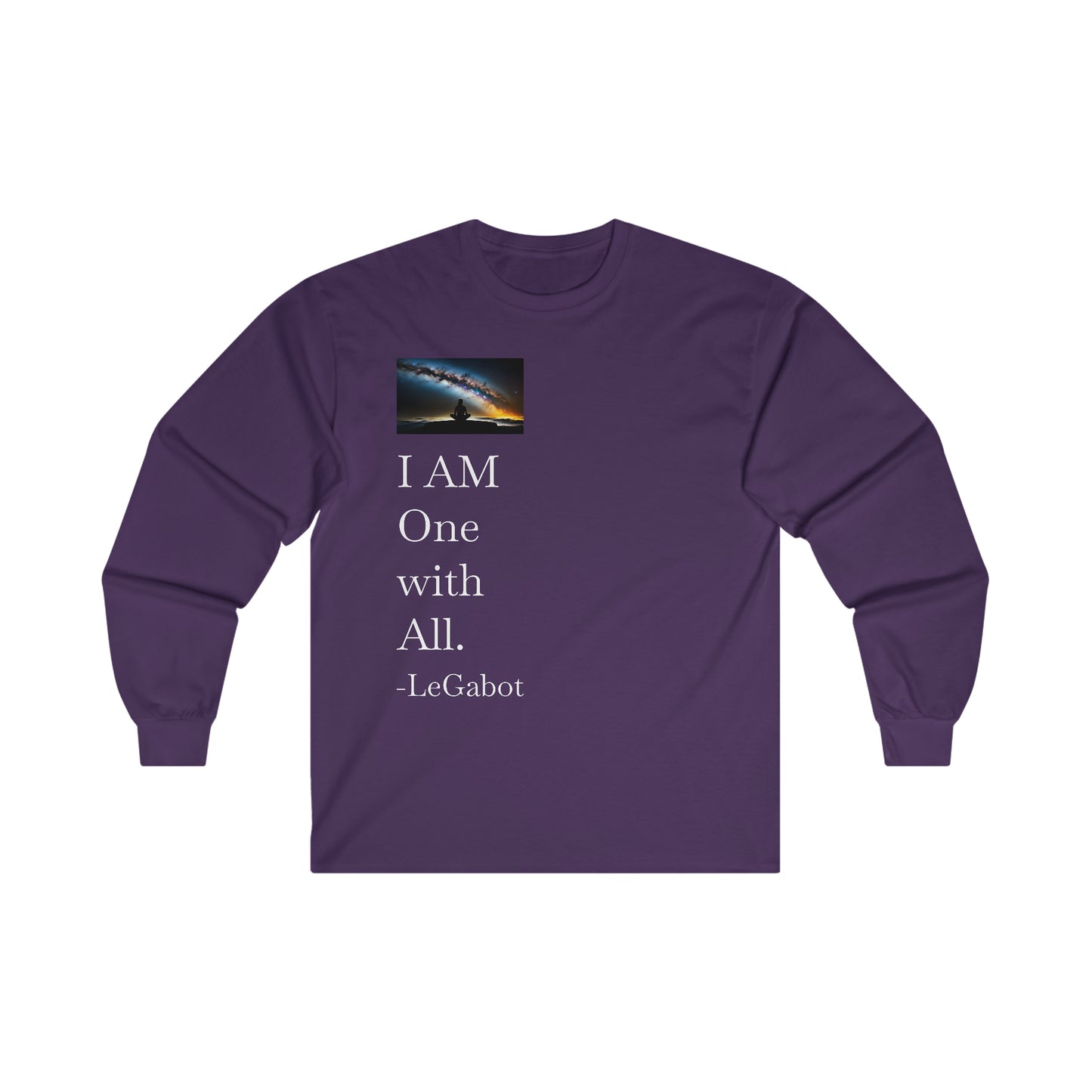 One with All Ultra Cotton Long Sleeve Tee