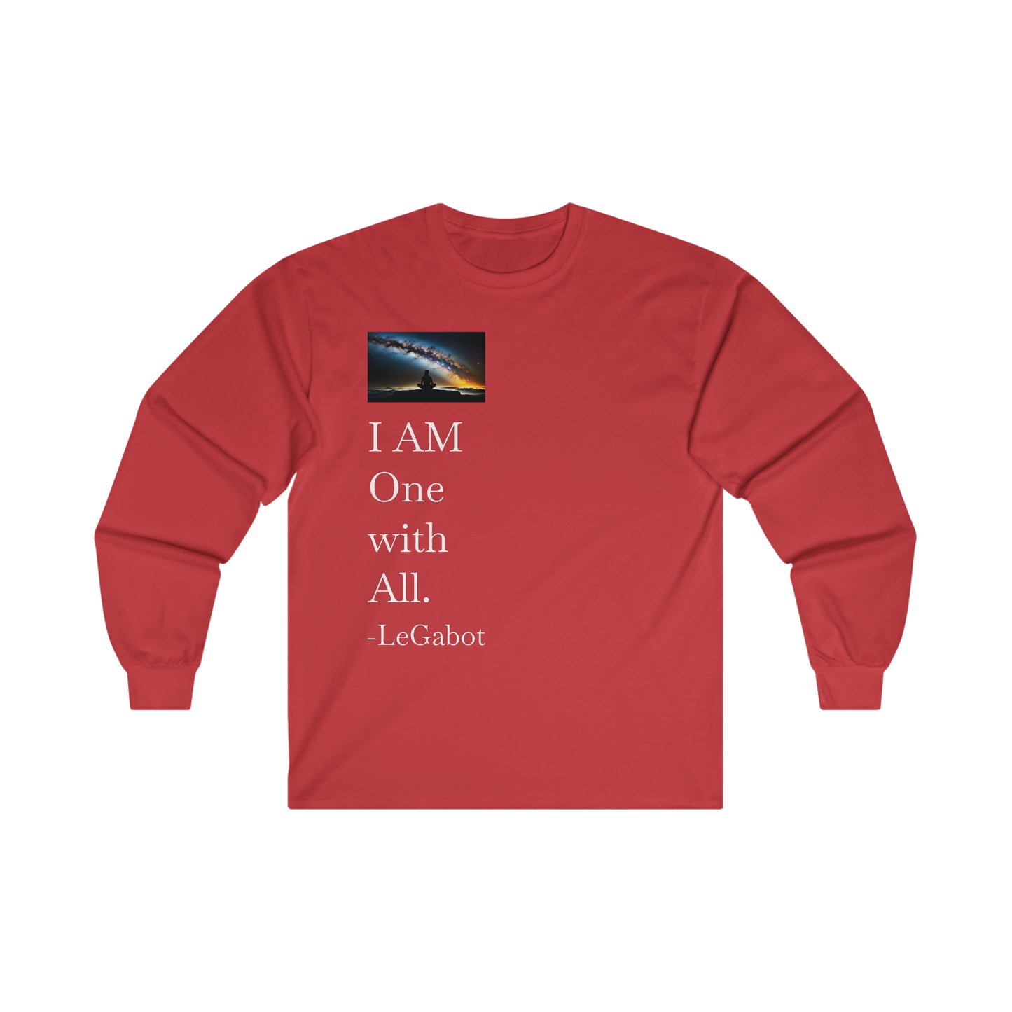 One with All Ultra Cotton Long Sleeve Tee