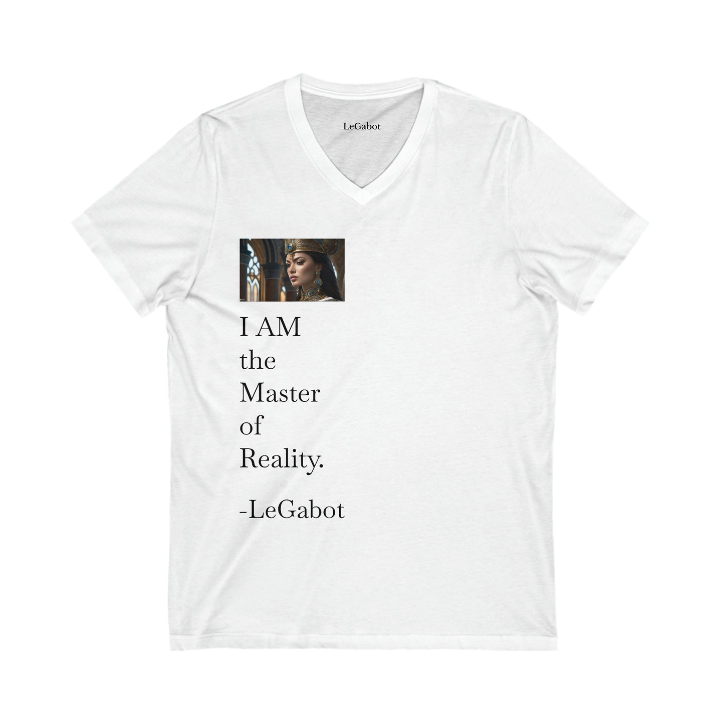 Master of Reality Unisex Jersey Short Sleeve V-Neck Tee