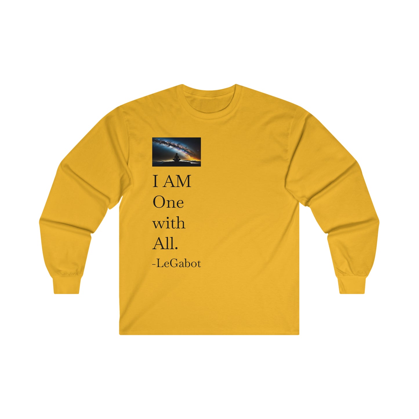 One with All Ultra Cotton Long Sleeve Tee