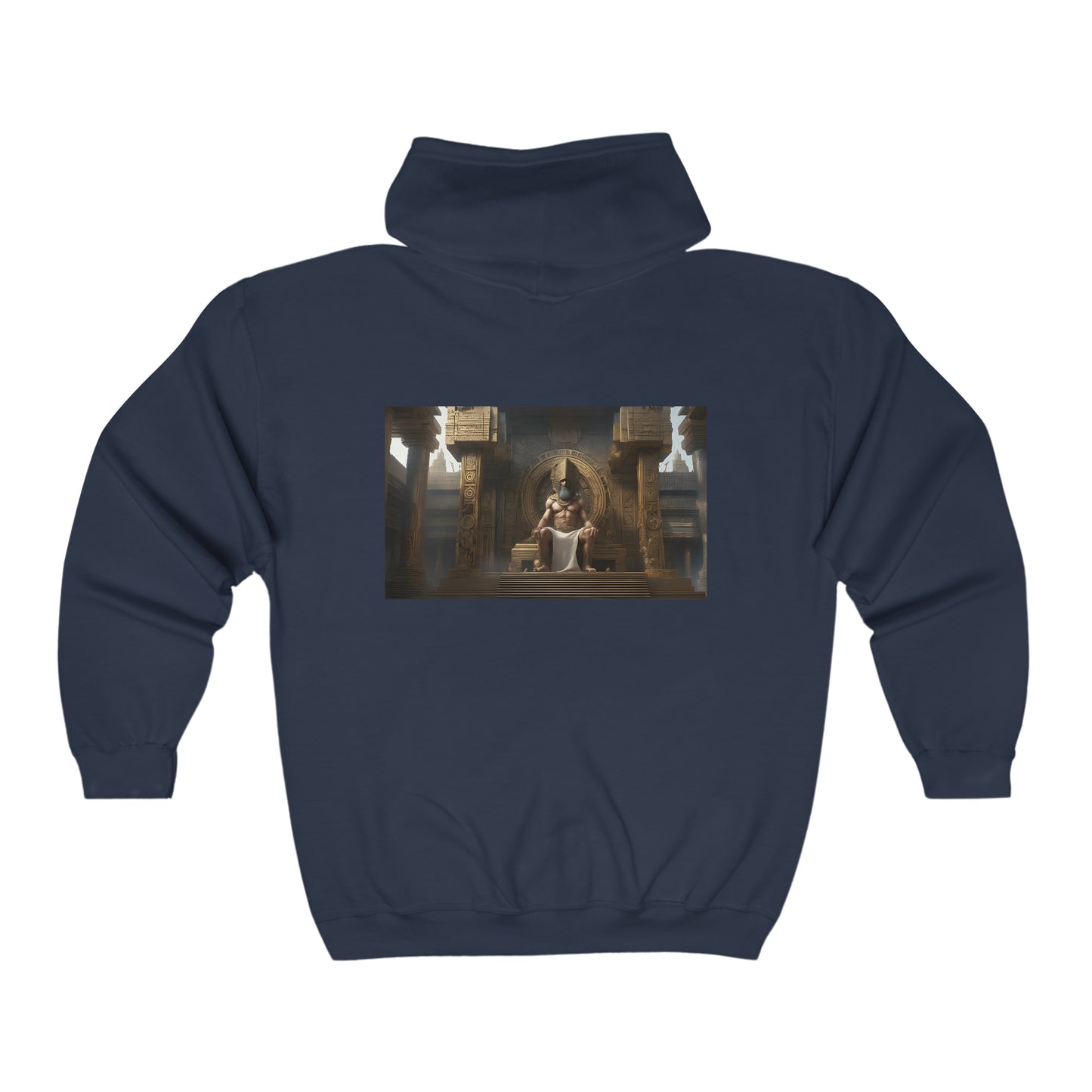 Temple Of God Unisex Heavy Blend™ Full Zip Hooded Sweatshirt