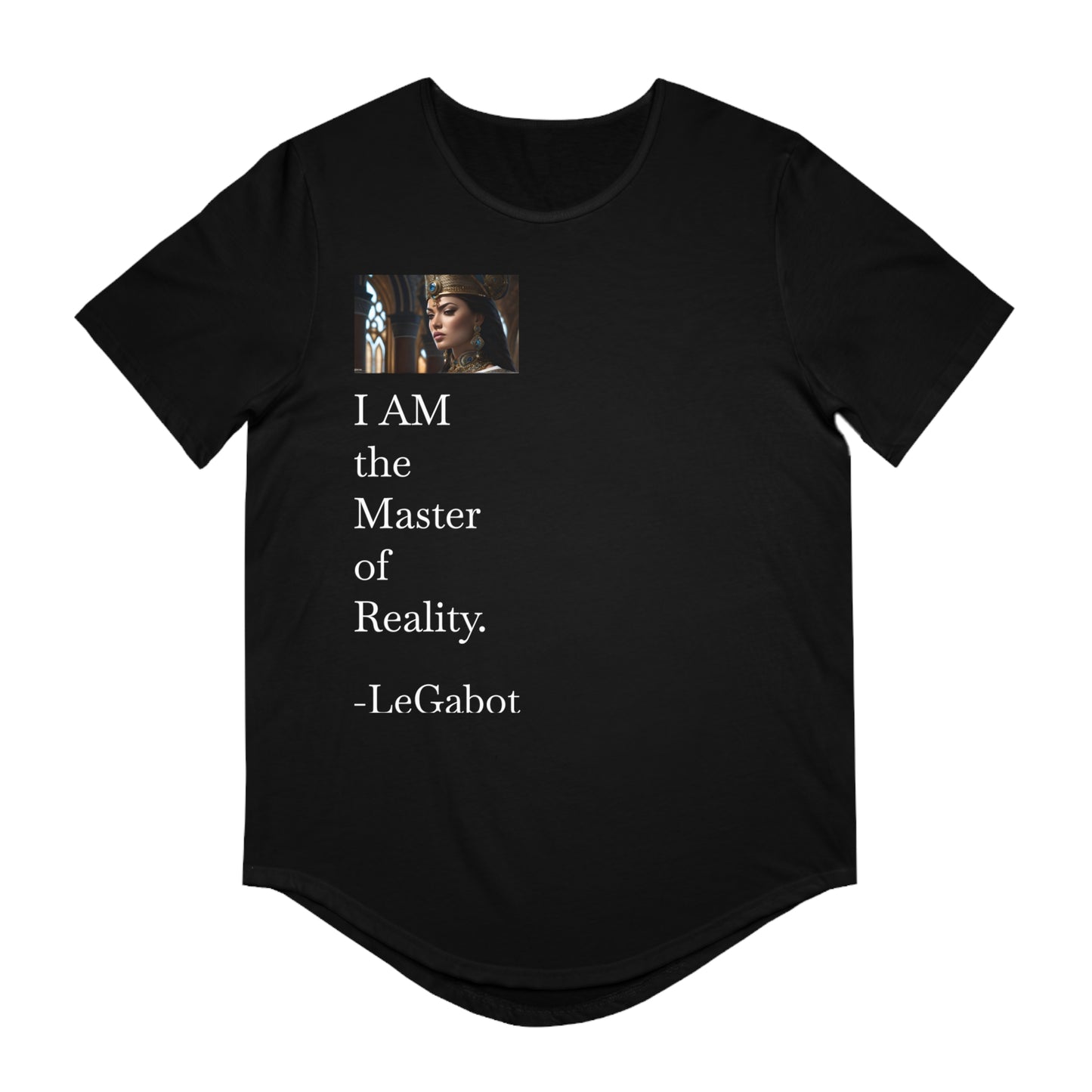''Master of Reality'' Men's Jersey Curved Hem Tee