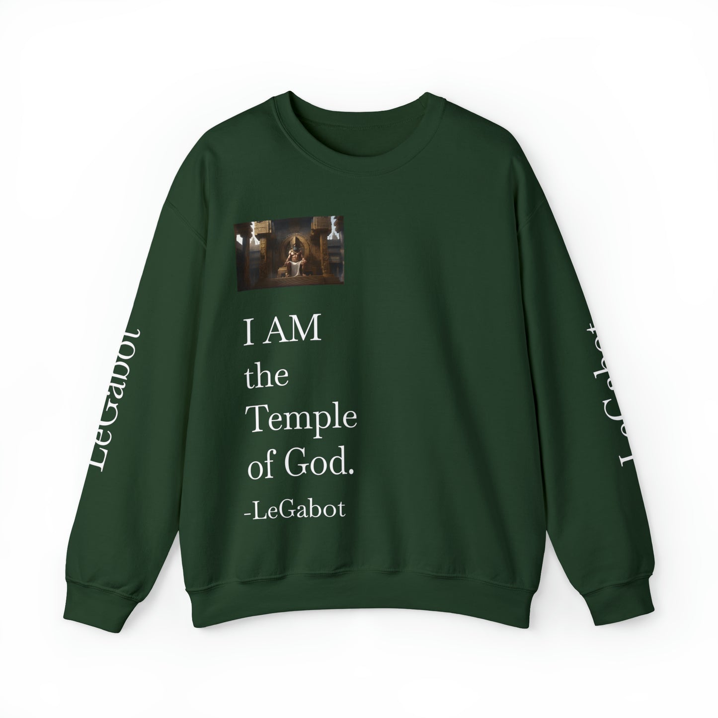 Temple of God Unisex Heavy Blend™ Crewneck Sweatshirt
