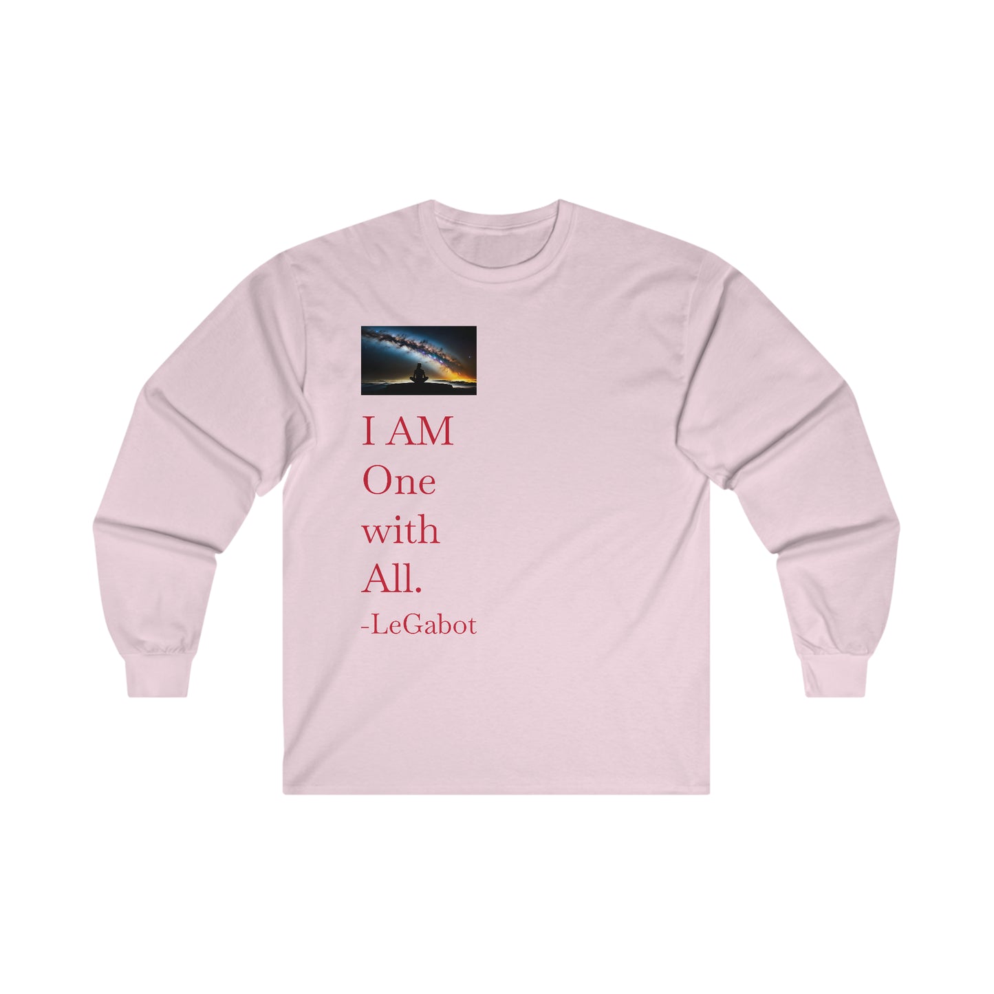 One with All Ultra Cotton Long Sleeve Tee